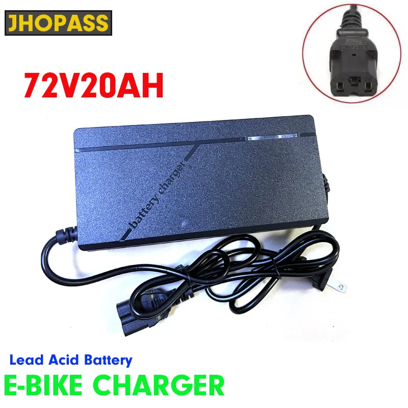 84V 20A Smart Charger - Intelligentes 72V20AH GEL AGM Trockenwasser-Blei-Säure-Batterieladegerät für