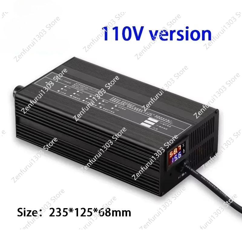 72V 15A Fast Charger - 1A - 15A 36V 48V 58,4V