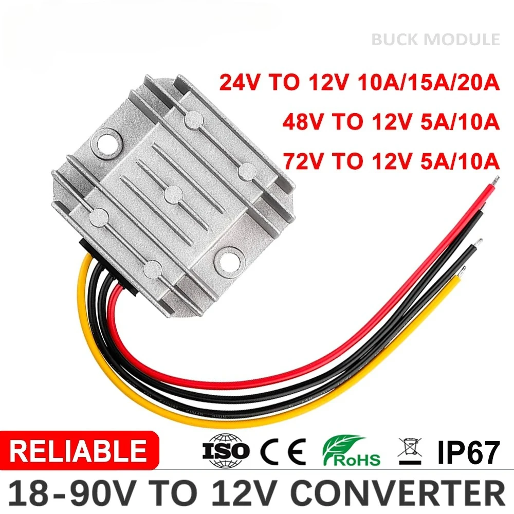 20-90V bis 12V 5A 10A 15A 20A  – 72V 15A Fast Charger Bewertung und Preis