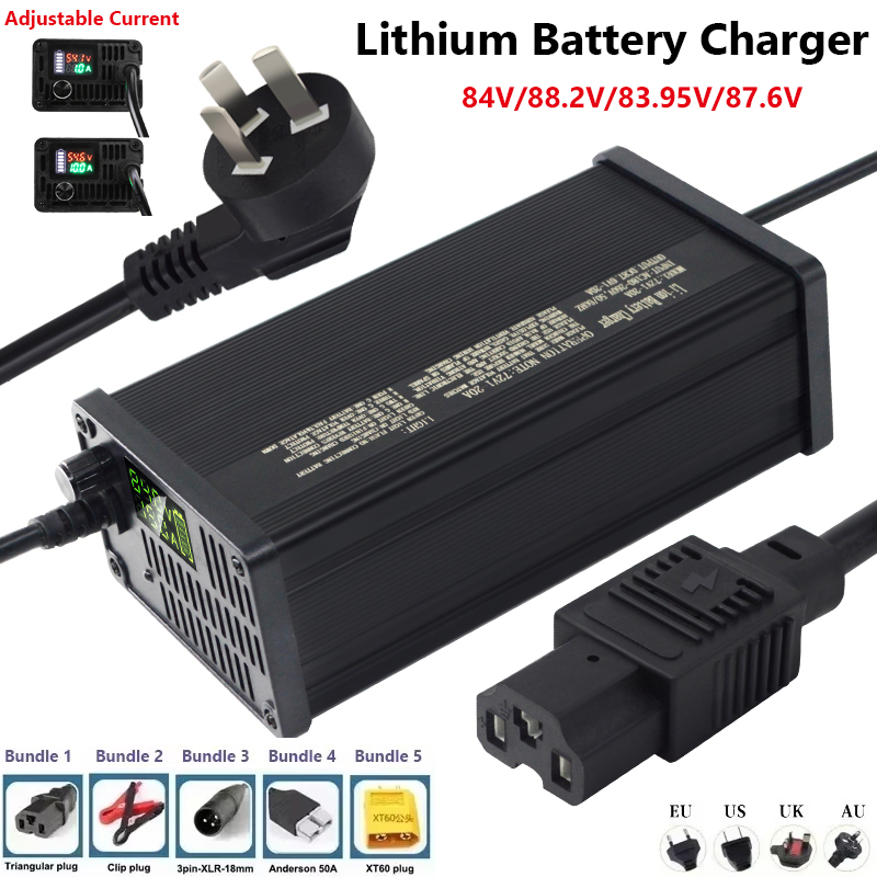72V einstellbares Lithium-Batt – 72V 15A Fast Charger Bewertung und Preis