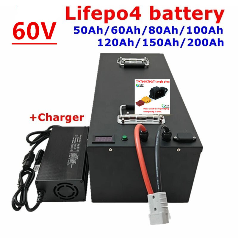60V 50Ah 100Ah LiFePO4 Akku-Pa – 60V 50Ah Electric Scooter Battery Bewertung und Preis
