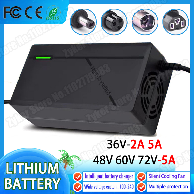 36V 48V 60V 72V Ladegerät 2A 5 – 84V 20A Smart Charger Bewertung und Preis